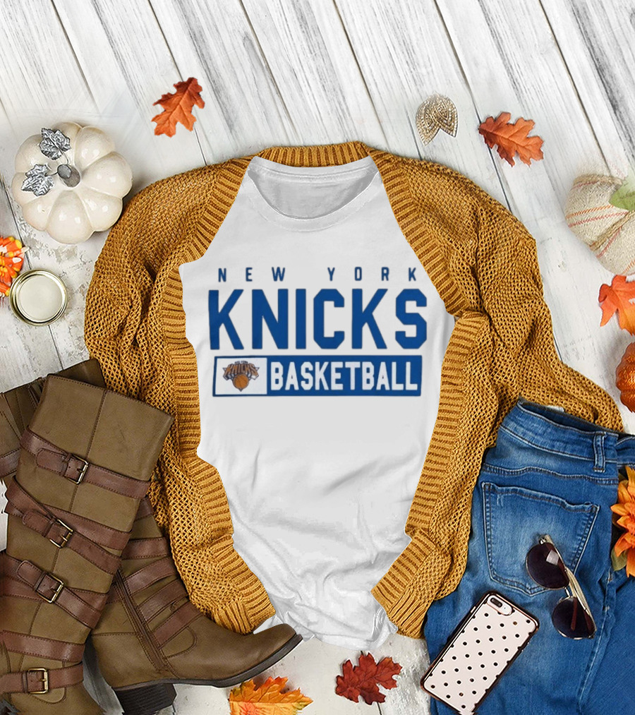 New York Knicks Basketball Classic Grey Heather NBA Fan Gear T-Shirt