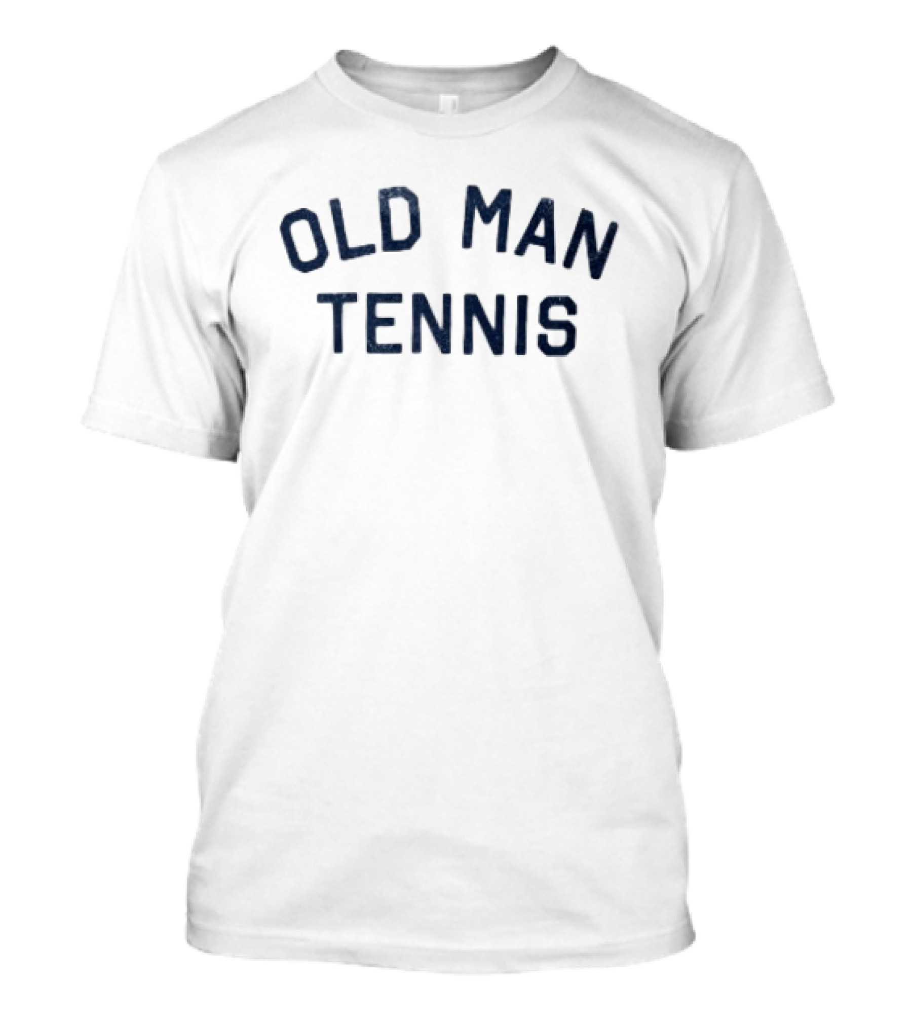 Old Man Tennis Vintage Style Classic Sports T-Shirt