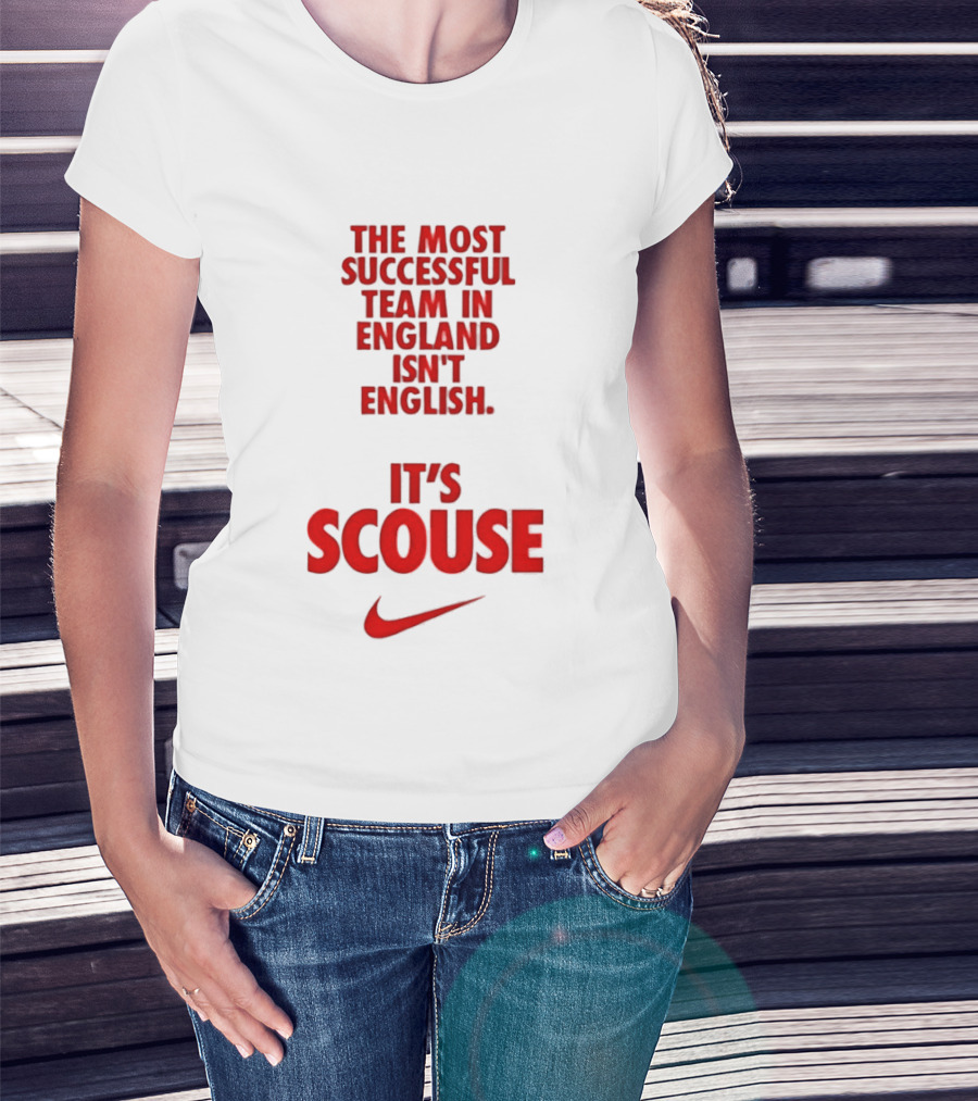 The Most Successful Team In England Isn't English It's Scouse Liverpool FC T-Shirt