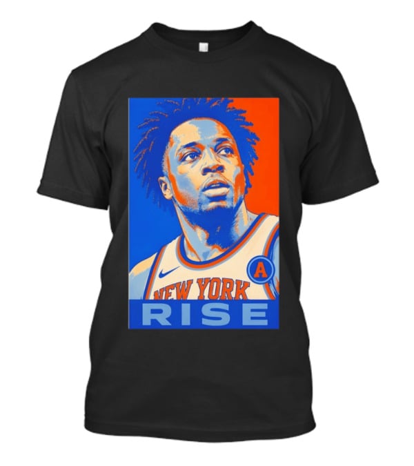 New York Knicks Rise OG Anunoby 2026 NBA Hope T-Shirt