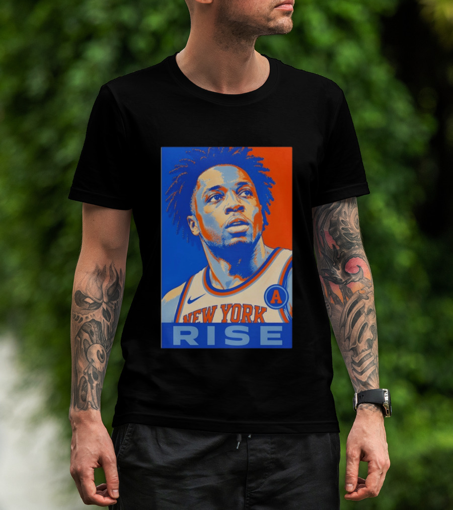 New York Knicks Rise OG Anunoby 2026 NBA Hope T-Shirt