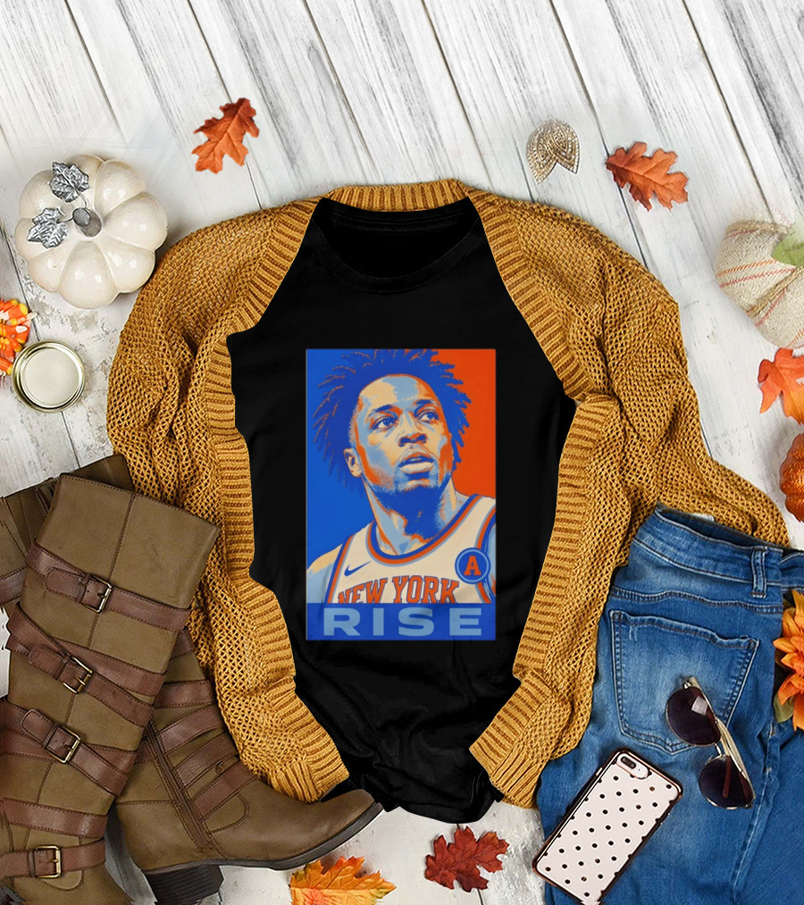New York Knicks Rise OG Anunoby 2026 NBA Hope T-Shirt