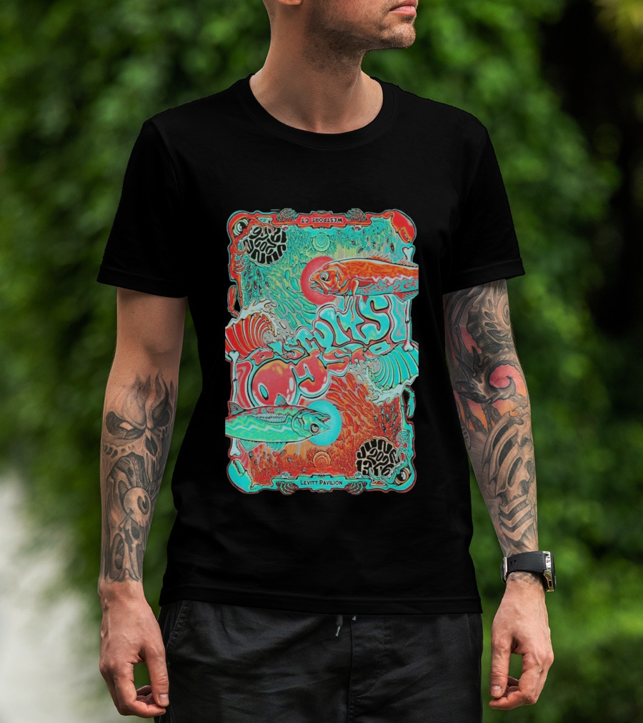 The Disco Biscuits Westport CT June 13 2026 Levitt Pavilion T-Shirt