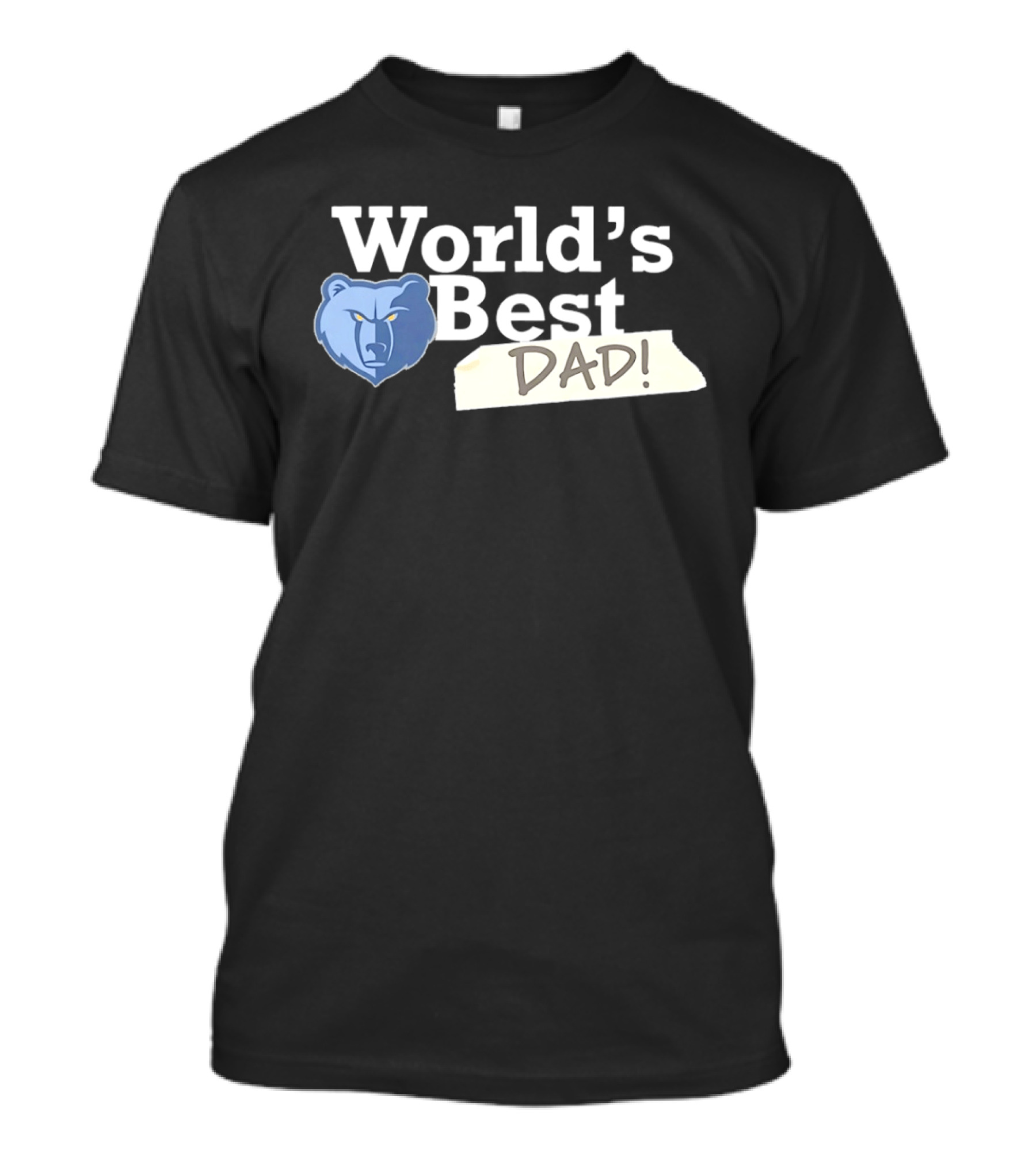 Memphis Grizzlies World's Best Dad 2026 Fathers Day T-Shirt