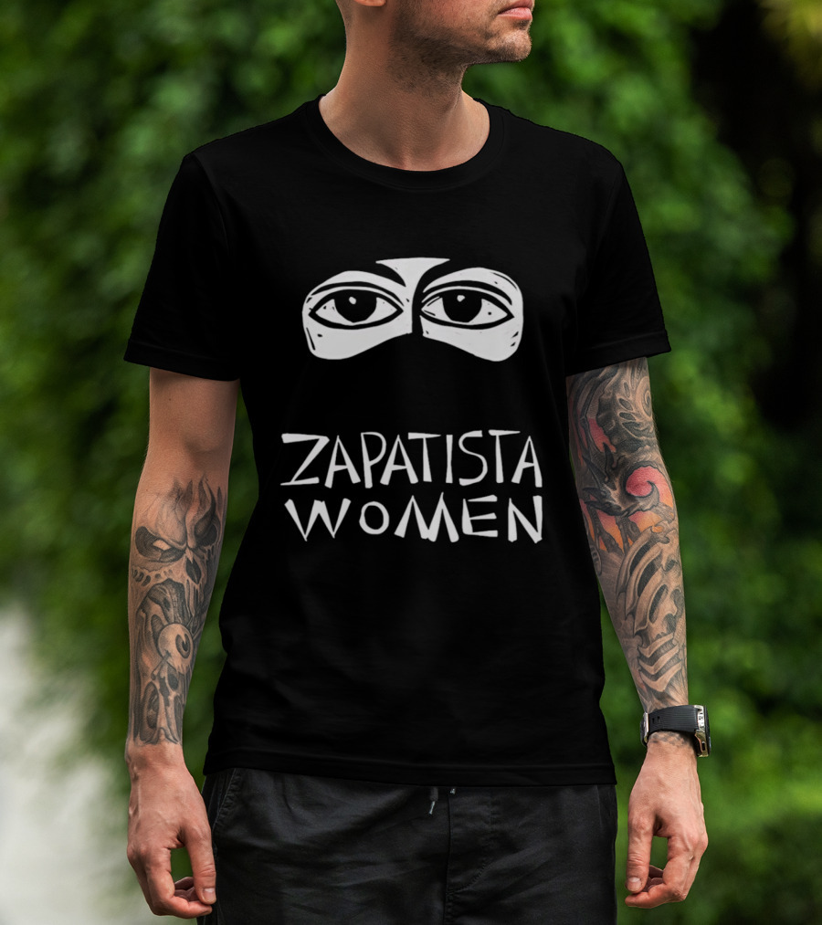 Zapatista Women Eye Iconic Symbol Eyes T-Shirt