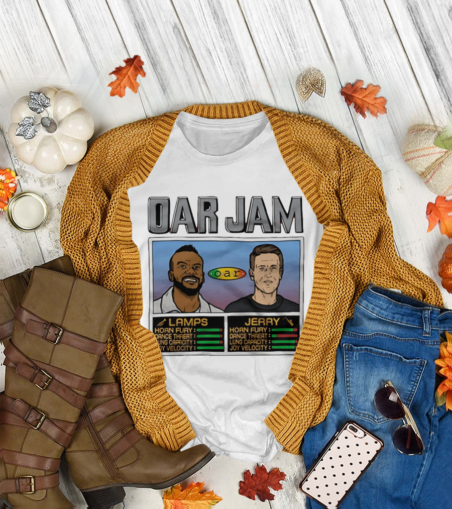OAR Jam Lamps Jerry Horn Fury Dance Threat Lung Capacity Joy Velocity T-Shirt