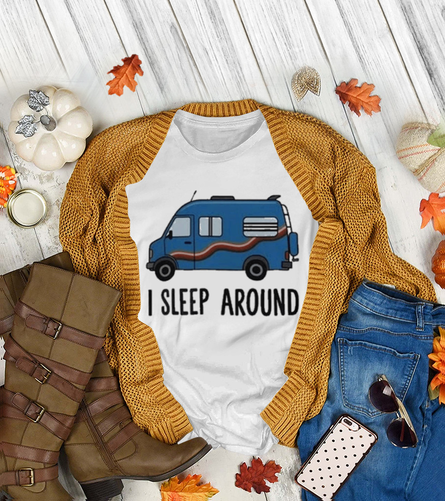 Passenger Van I Sleep Around Tyler Genocchio T-Shirt