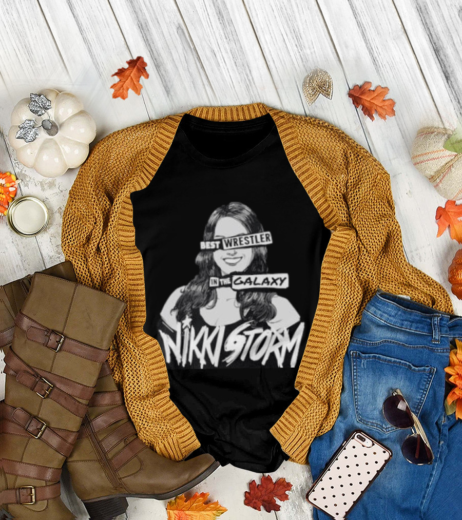 Nikki Storm Best Wrestler in the Galaxy WWE T-Shirt