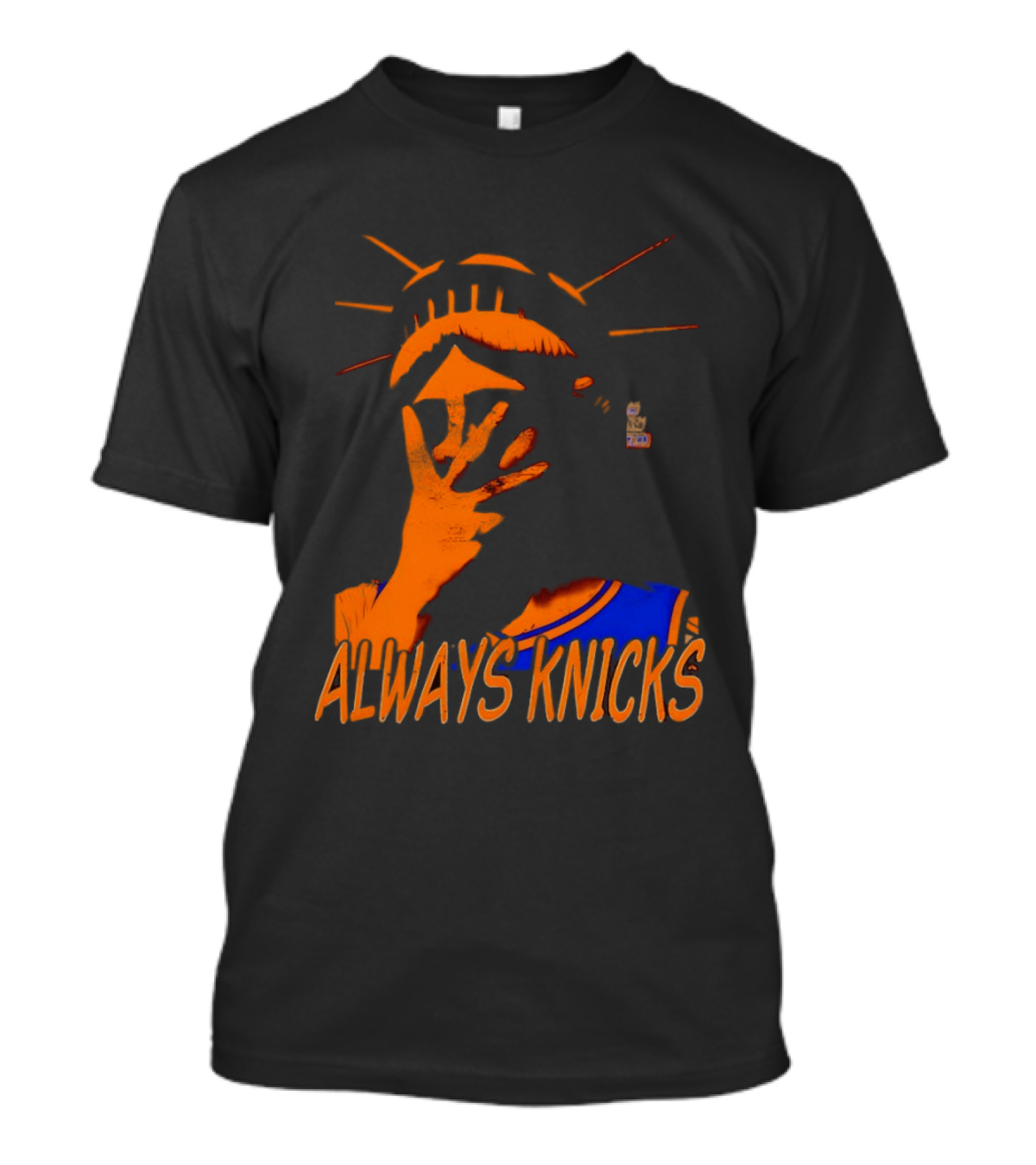 Always Knicks Statue Of Liberty Jalen Brunson New York Knicks NBA 2026 T-Shirt