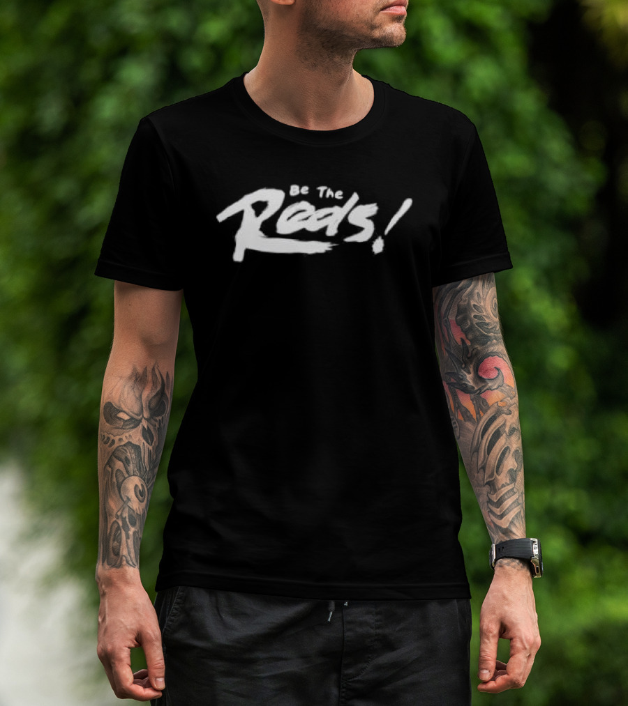 Korea Be The Reds Enthusiastic Support Message T-Shirt