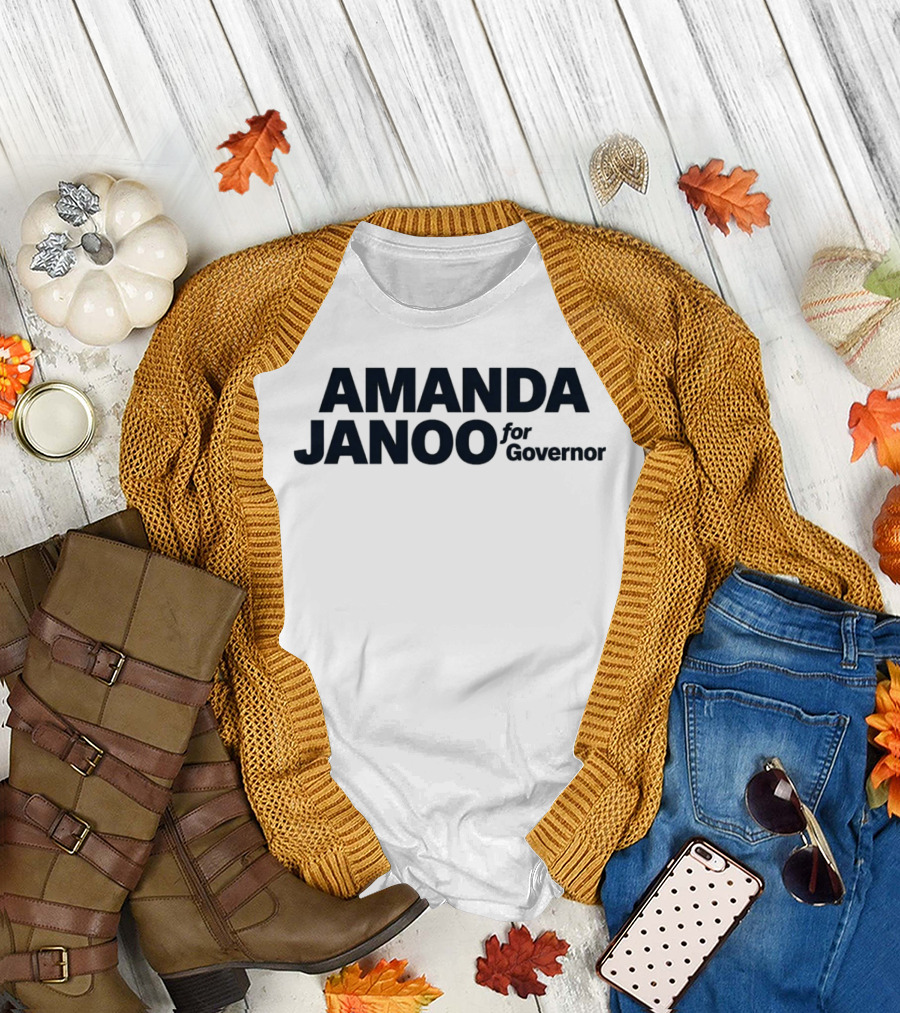 Amanda Janoo for Governor 2026 Campaign T-Shirt