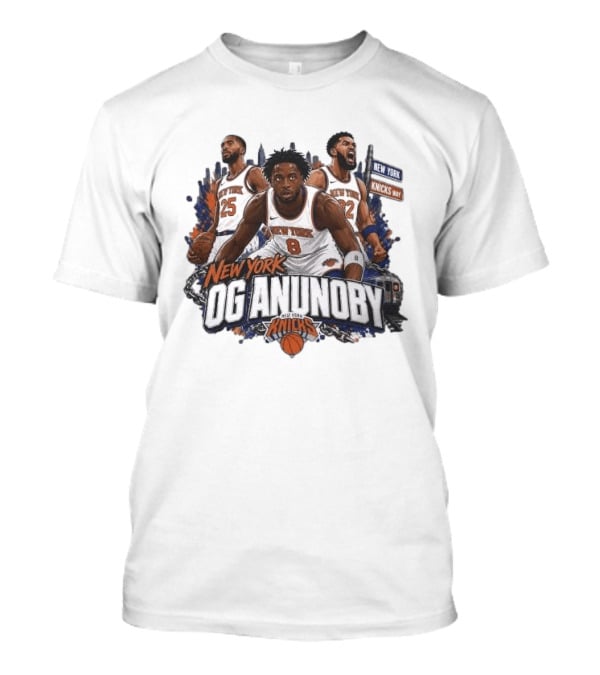 New York Knicks OG Anunoby Game Day Sports 2026 T-Shirt