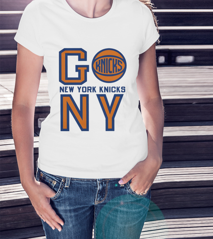 New York Knicks Go NY Basketball Team Fan T-Shirt