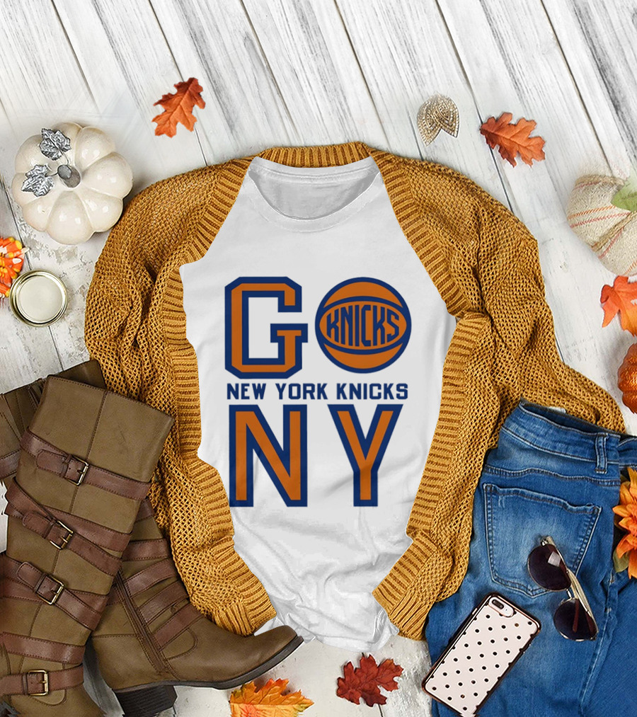 New York Knicks Go NY Basketball Team Fan T-Shirt
