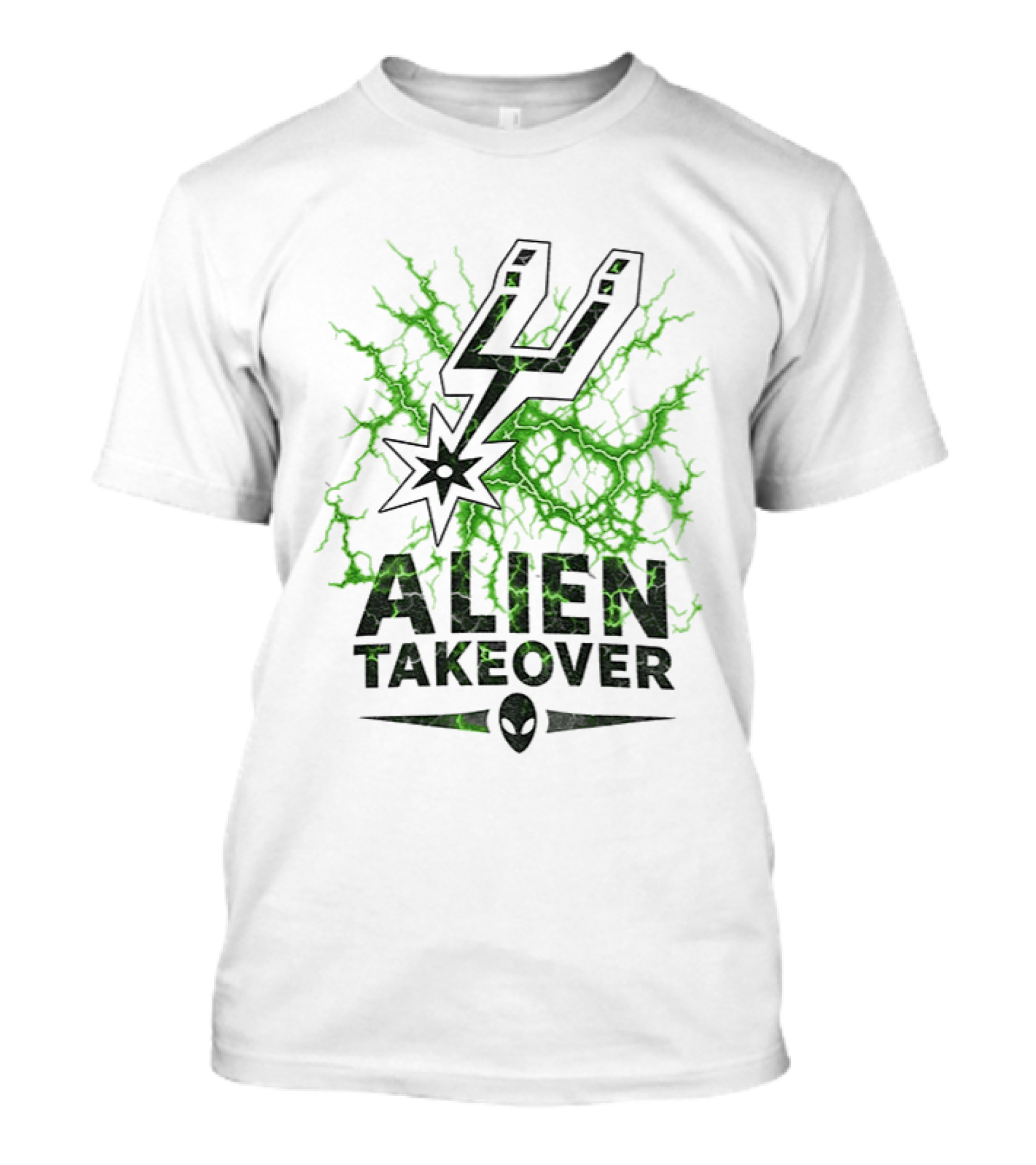 Alien Takeover Victor Wembanyama San Antonio Spurs NBA 2026 T-Shirt