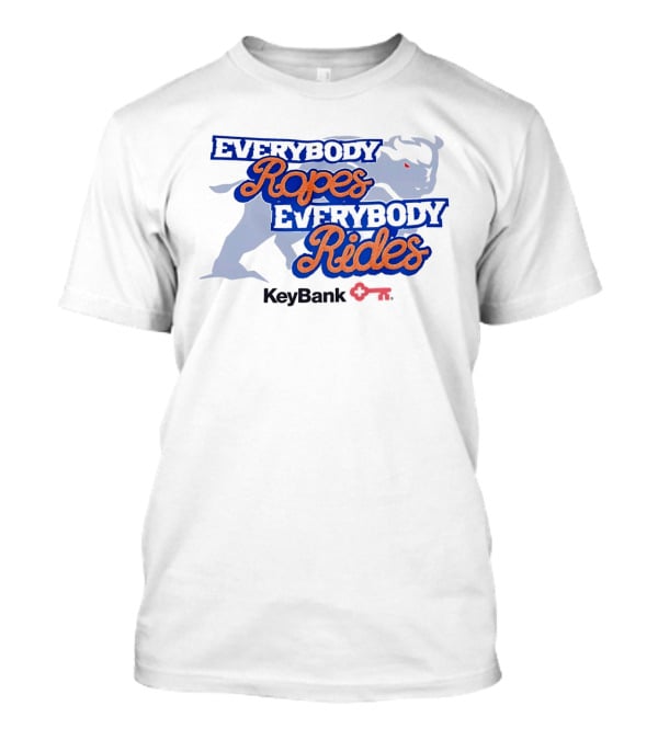 Buffalo Sabres Everybody Ropes Everybody Rides KeyBank 2026 T-Shirt