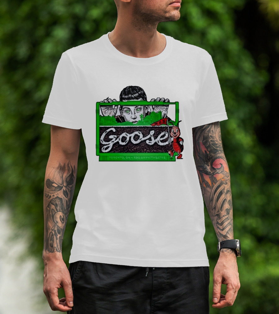 Goose June 13 2026 RBC Amphitheatre Toronto ON O.G.A.L Giant Kid And Ant T-Shirt