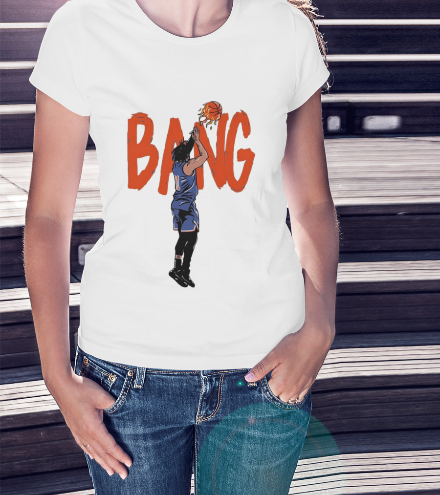 BANG Jalen Brunson New York Knicks NBA Basketball T-Shirt