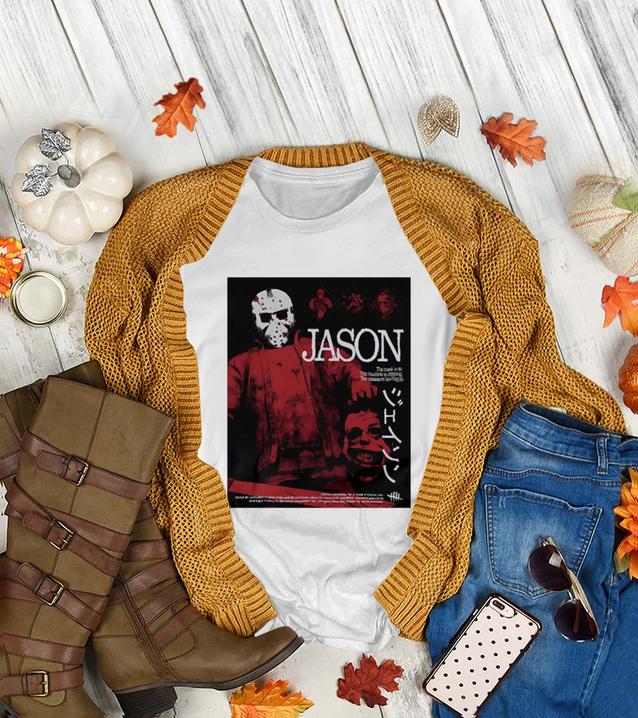 Jason Voorhees Slasher Movie Japanese T-Shirt