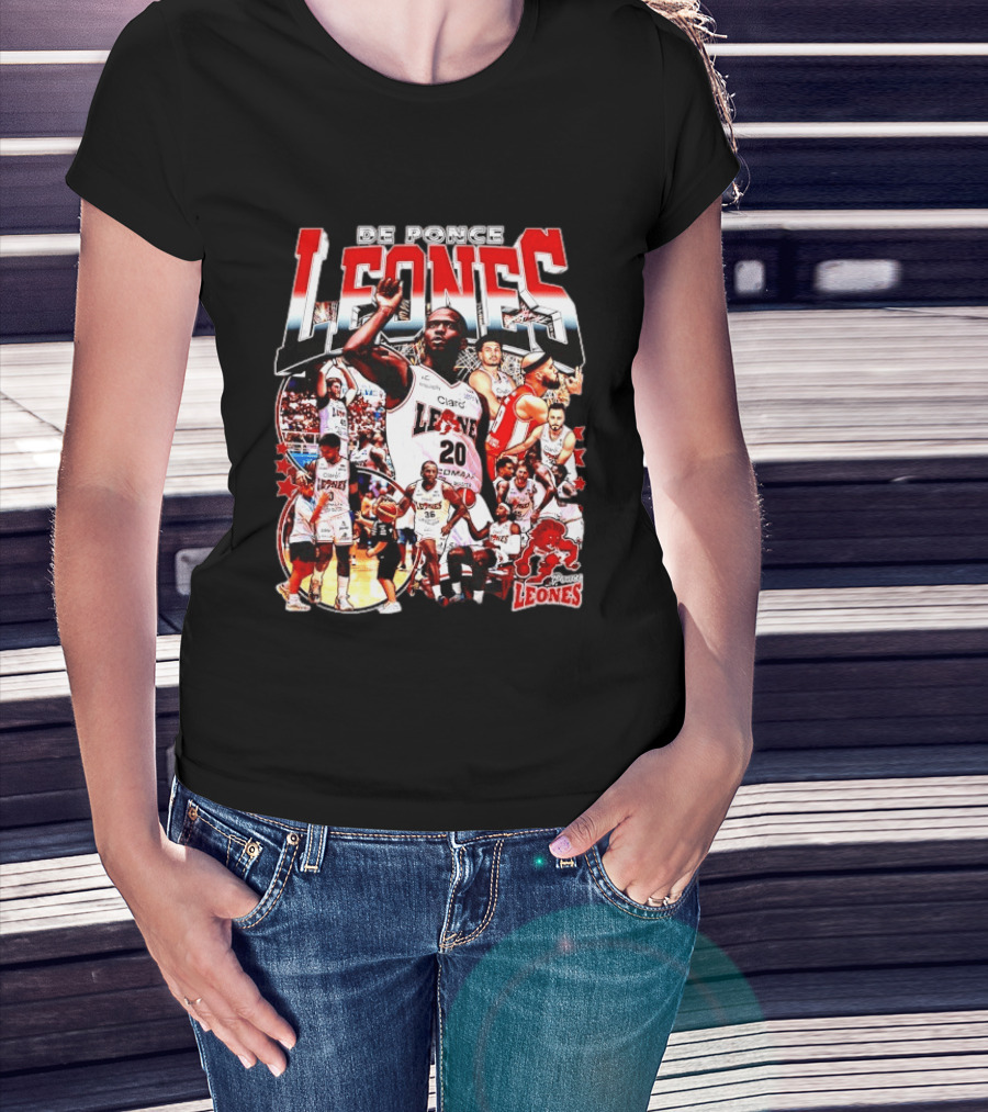 Leones De Ponce Basketball Team Players NBA All Stars T-Shirt