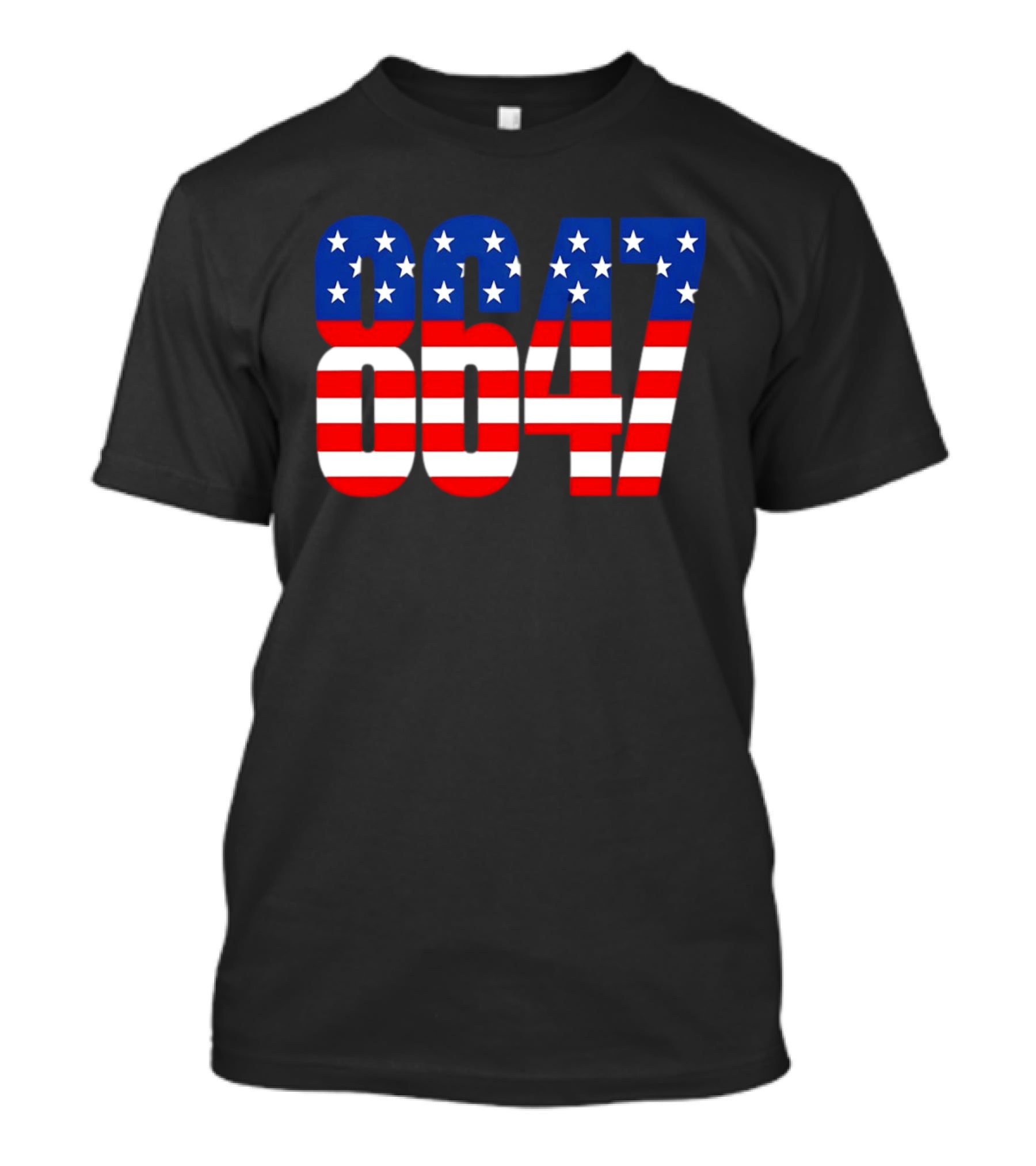Patriotic American Flag 8647 Independence Day Stars And Stripes T-Shirt
