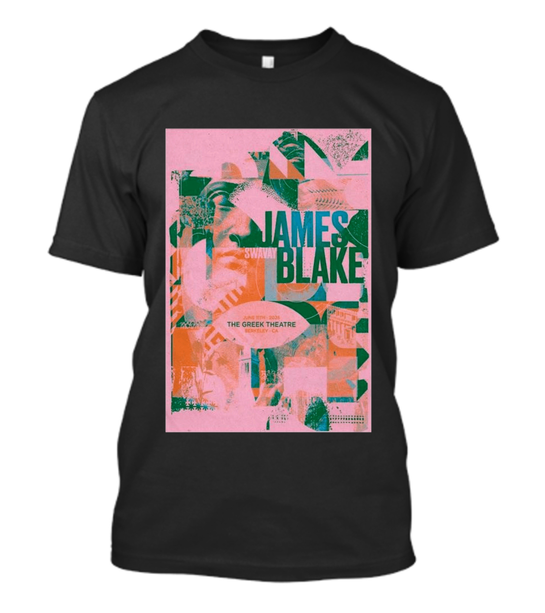 James Blake June 11 2026 Greek Theatre Berkeley CA T-Shirt