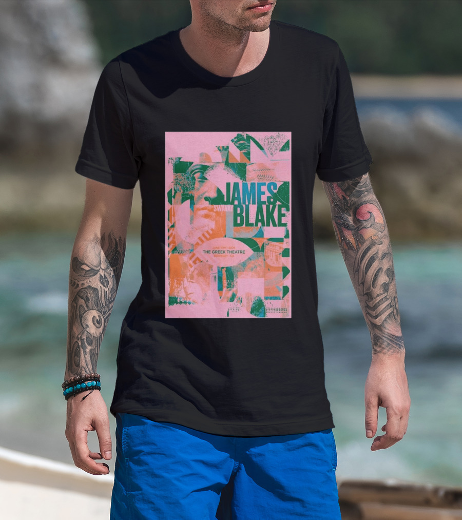James Blake June 11 2026 Greek Theatre Berkeley CA T-Shirt