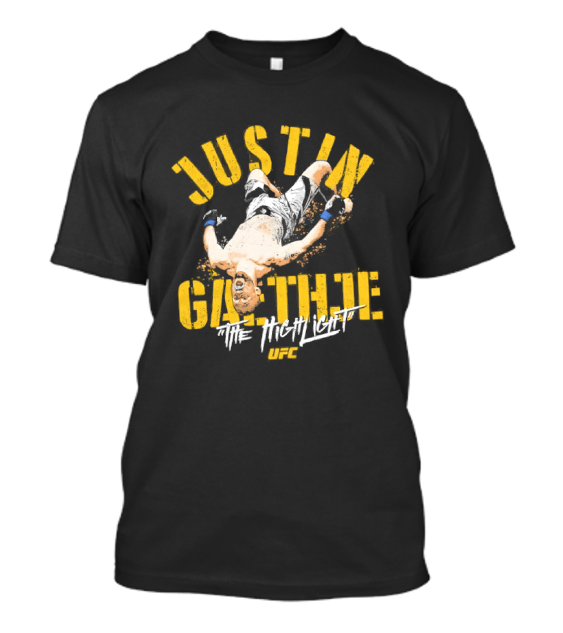 Justin Gaethje The Highlight Fighter Action Pose T-Shirt