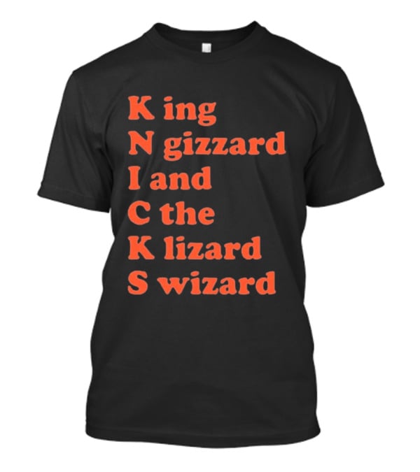 King Gizzard And The Lizard Wizard Knicks Collaboration T-Shirt