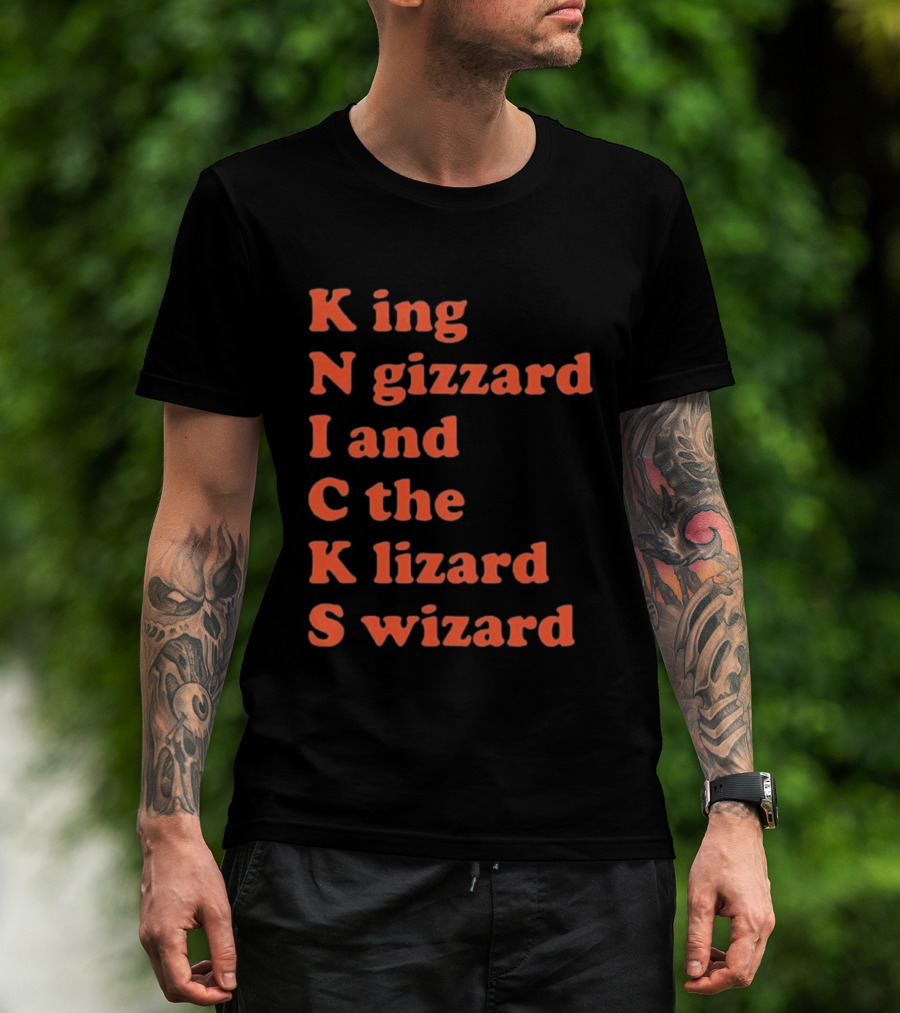 King Gizzard And The Lizard Wizard Knicks Collaboration T-Shirt