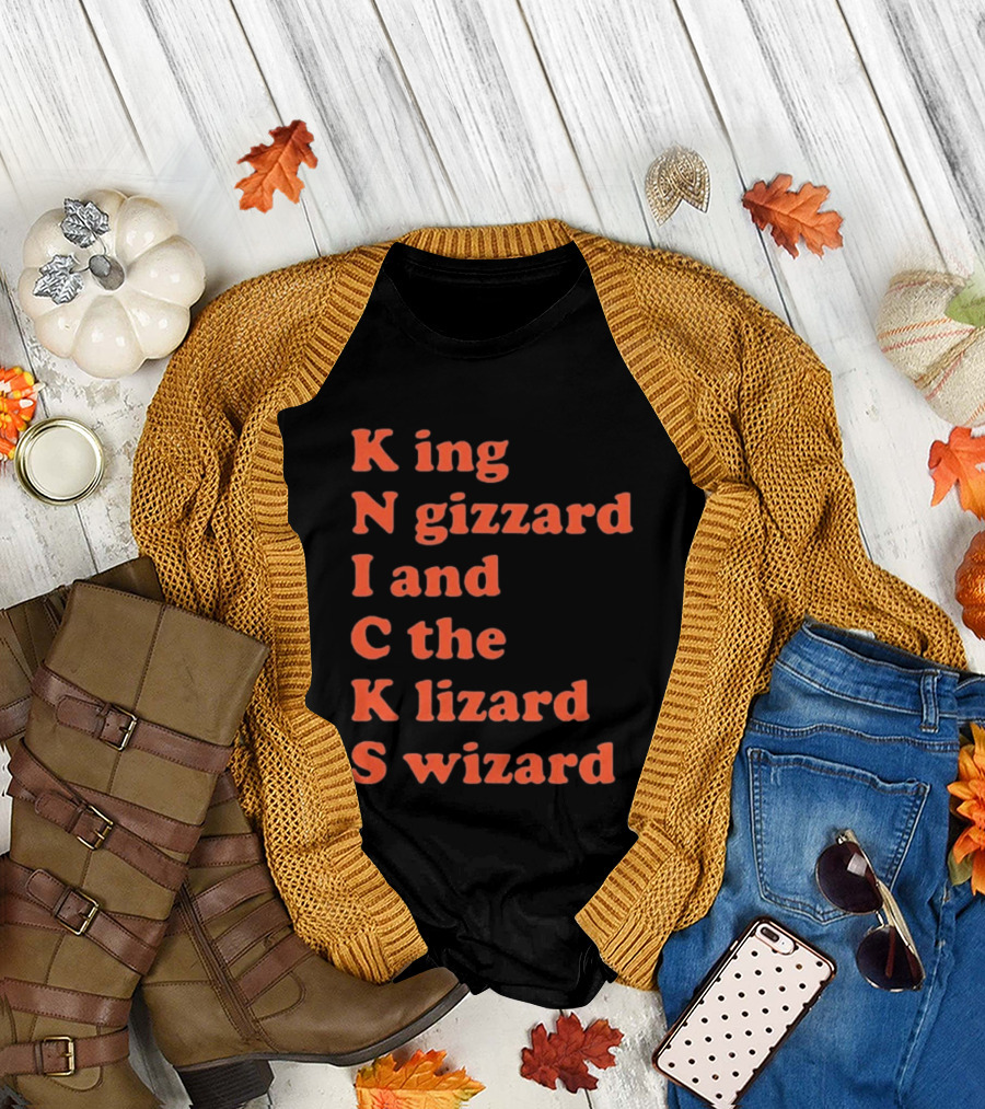 King Gizzard and The Lizard Wizard Knicks Collaboration T-Shirt