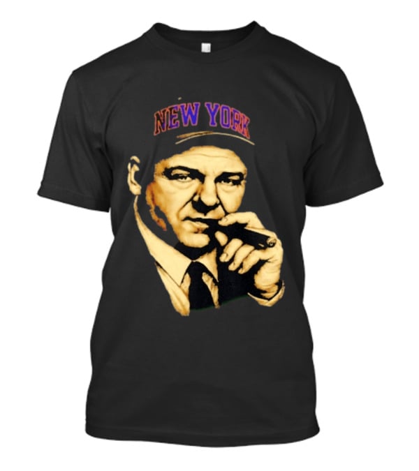 Tony Soprano Cigar New York Knicks Basketball Iconic Fusion T-Shirt