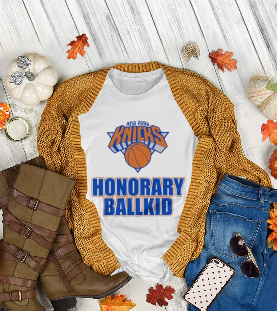New York Knicks Honorary Ballkid Recognition T-Shirt