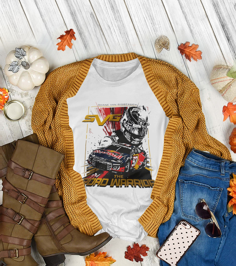 Shane Van Gisbergen SVG The Road Warrior Nascar Trackhouse Racing T-Shirt