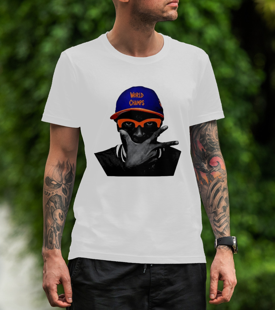 Spike Lee Knicks World Champs Alway Knicks T-Shirt