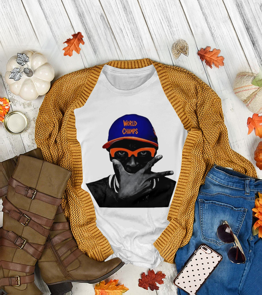 Spike Lee Knicks World Champs Alway Knicks T-Shirt