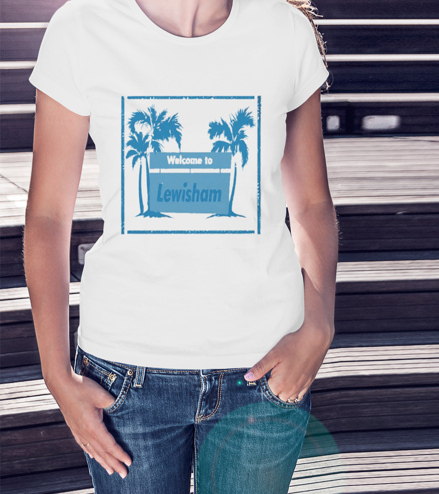Supergirl Milly Alcock Welcome To Lewisham Palm Trees T-Shirt
