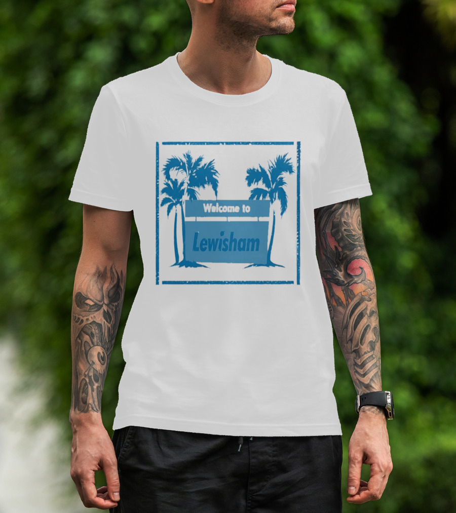 Supergirl Milly Alcock Welcome To Lewisham Palm Trees T-Shirt