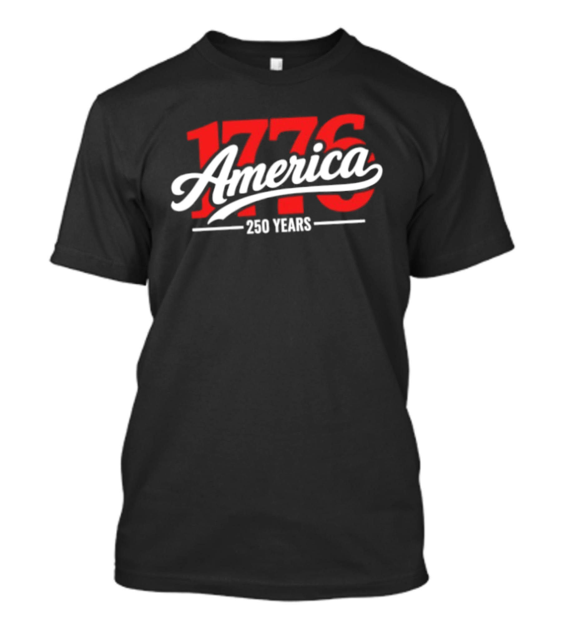 America 1776 250 Years Chicago Cubs Baseball T-Shirt