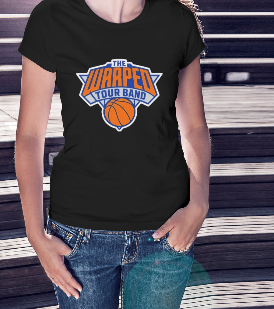 New York Knicks The Warped Tour Band Basketball T-Shirt