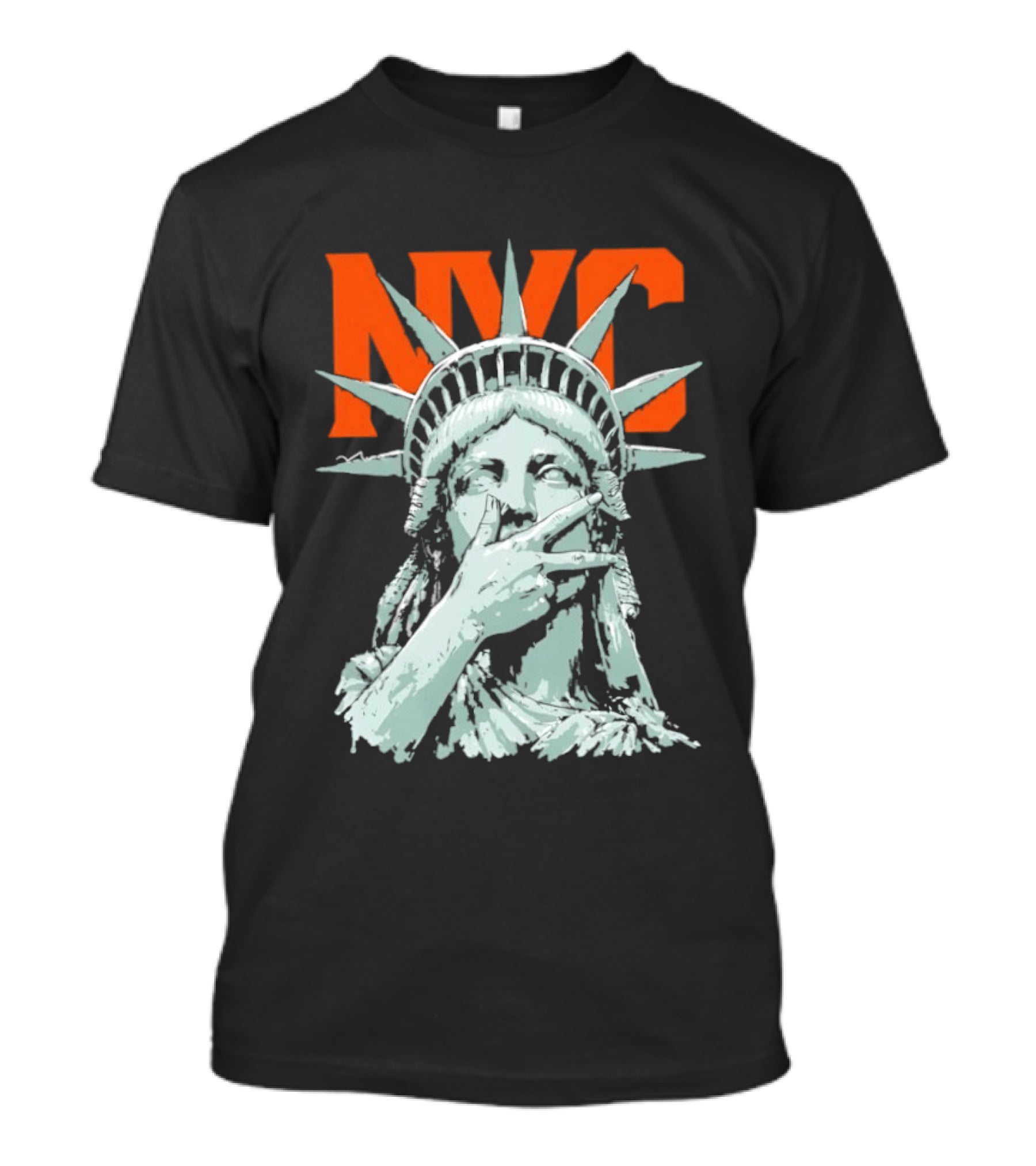 NYC Statue Of Liberty Meme 2026 World Champs T-Shirt