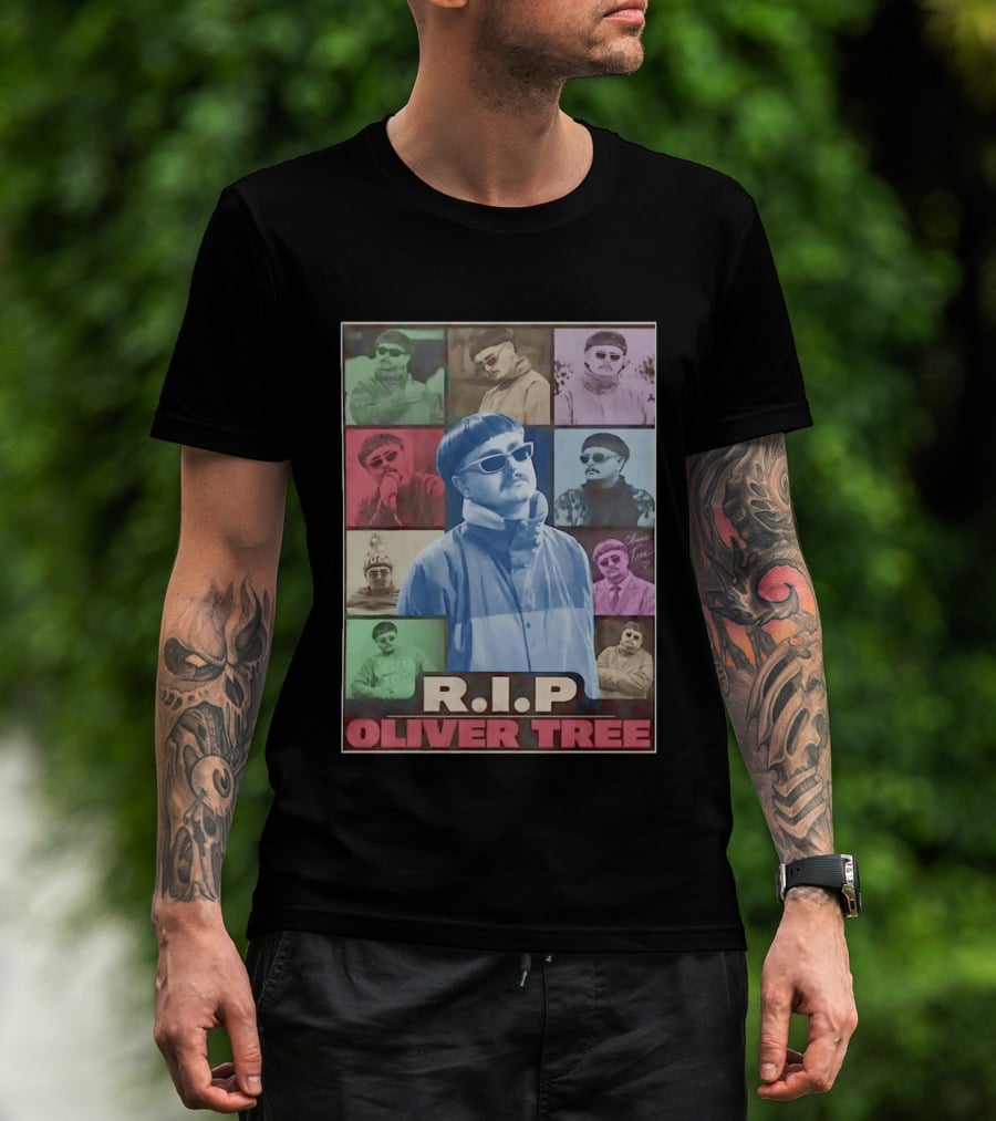 RIP Oliver Tree The Era Tour Collage T-Shirt