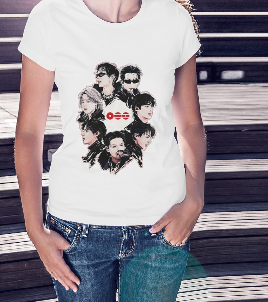 BTS Kpop ARMY Concert Seven Members T-Shirt