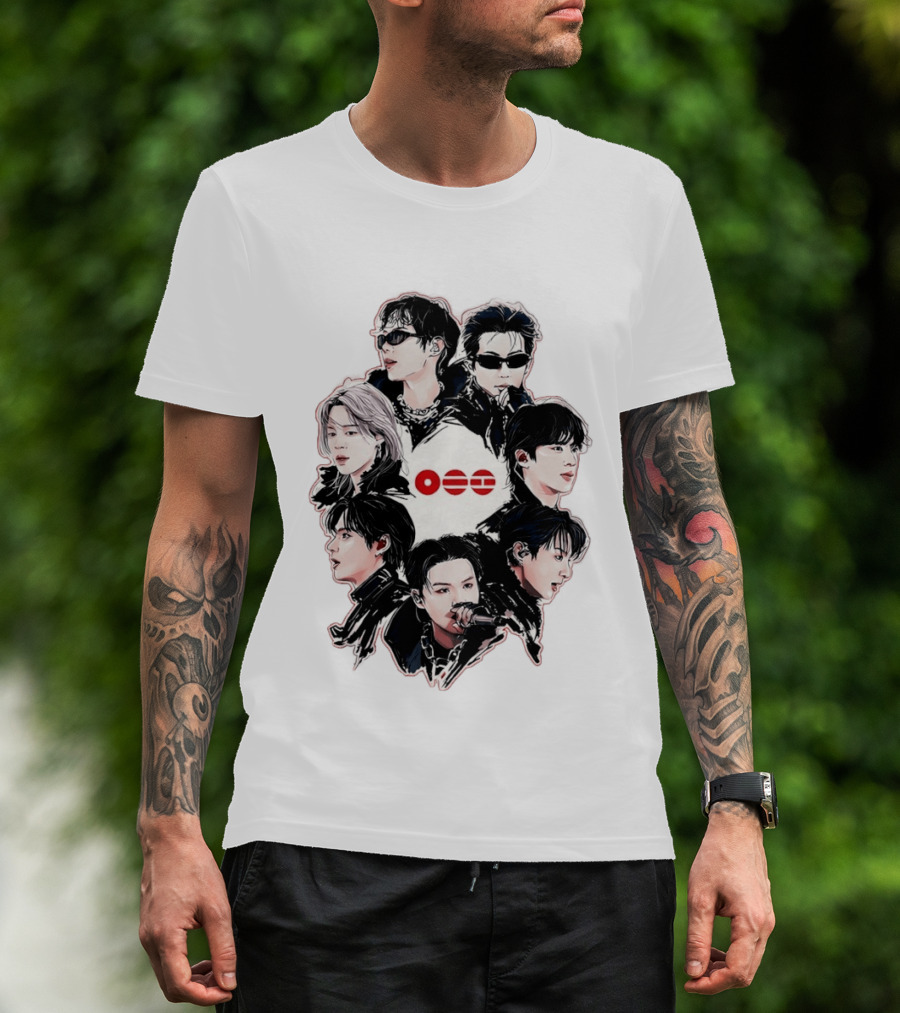 BTS Kpop ARMY Concert Seven Members T-Shirt