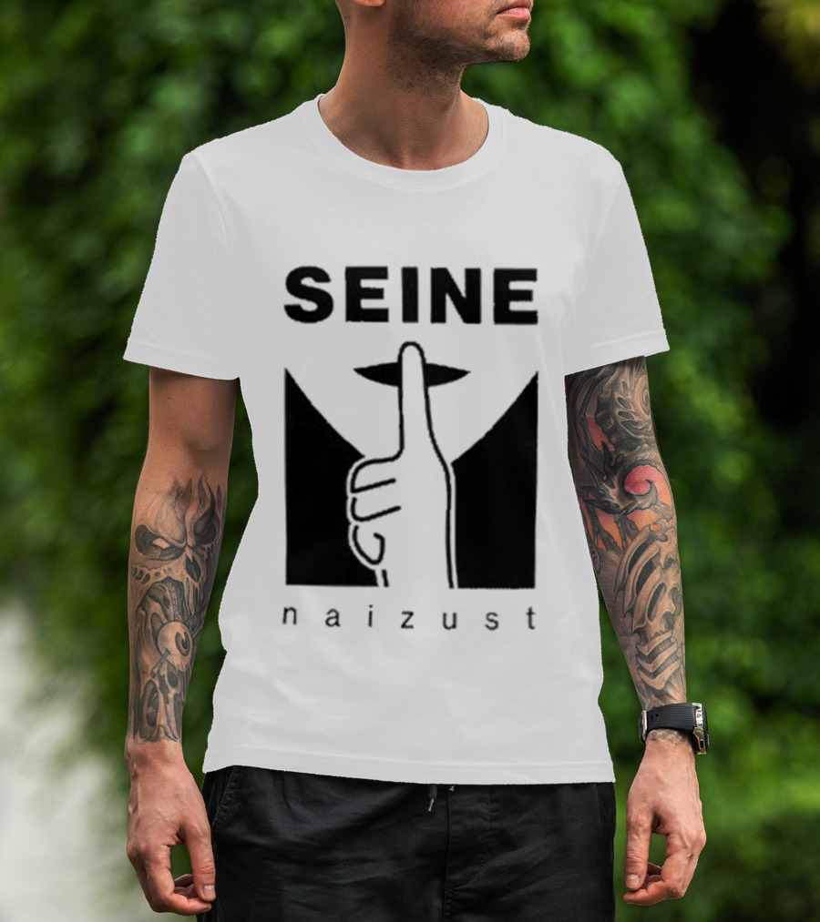Seine Naizust Bandcamp Finger Gesture T-Shirt