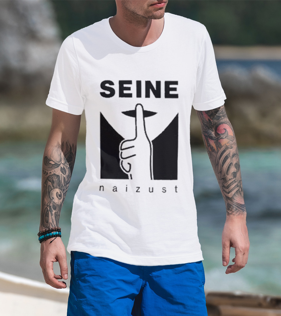 Seine Naizust Bandcamp Finger Gesture T-Shirt