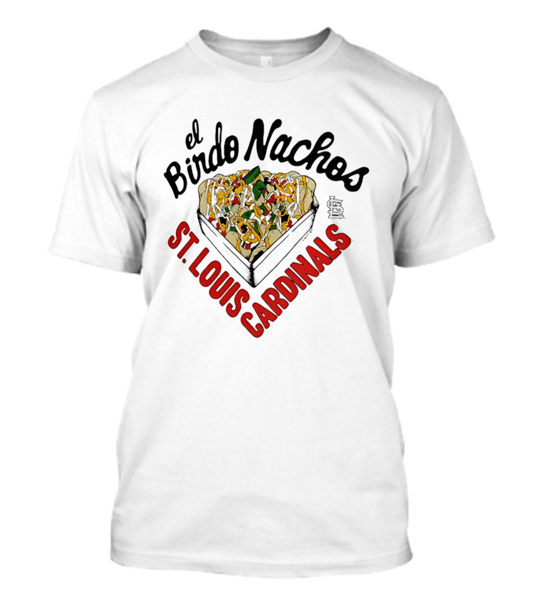 St. Louis Cardinals El Birdo Nachos T-Shirt