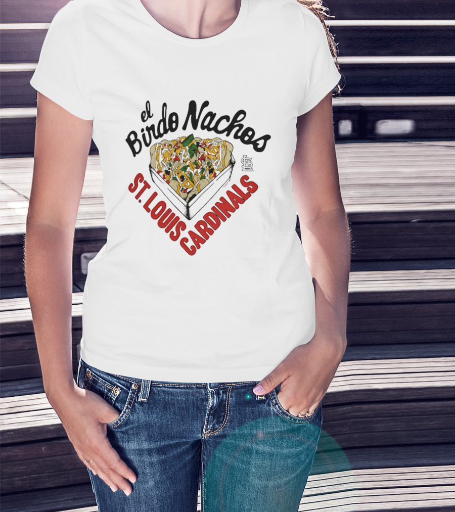 St. Louis Cardinals El Birdo Nachos T-Shirt