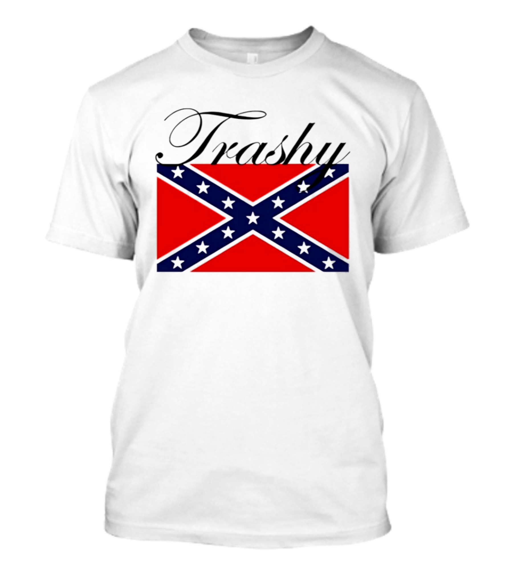 Trashy Confederate Flag Classic T-Shirt