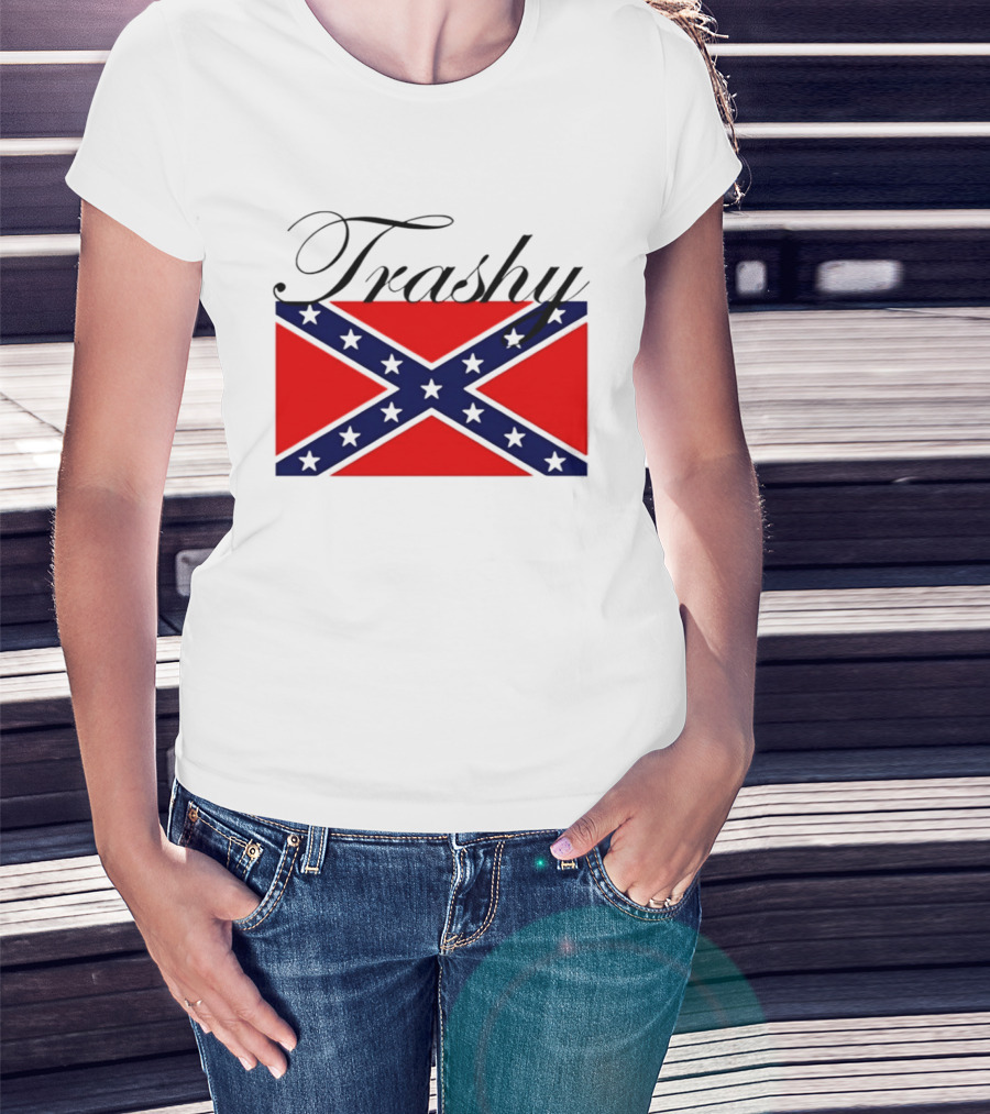 Trashy Confederate Flag Classic T-Shirt